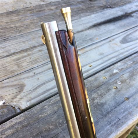 This 42″ long tapered and flared, octagon to round barrel is a copy of a very fine original <b>fowler</b> barrel. . Smoothbore fowler